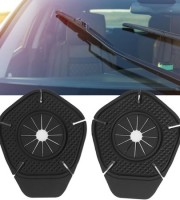 2PCS Universal Car Windshield Wiper Arm Bottom Hole Protective Silicone Cover For ALL Cars